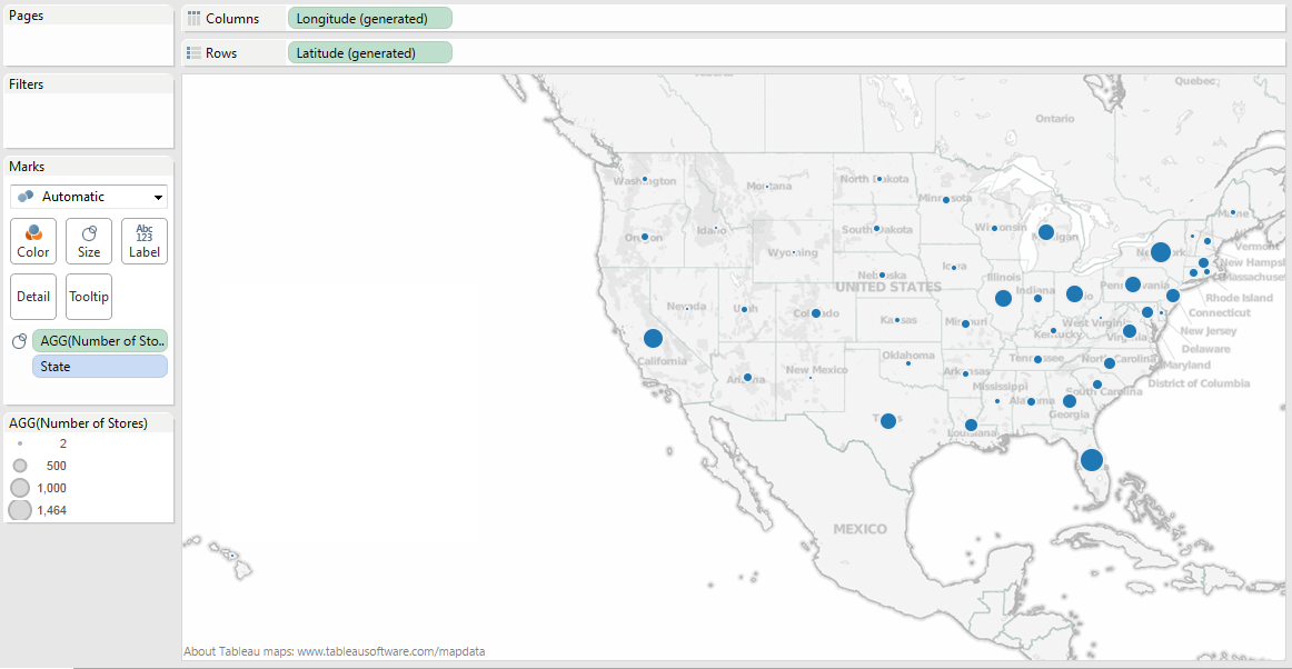 Tableau Zoom Pie Chart